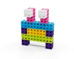 Meli - 50813 - Cube Pink EDU 300 (kinder bouwsets), Kinderen en Baby's, Speelgoed | Bouwstenen, Verzenden, Nieuw
