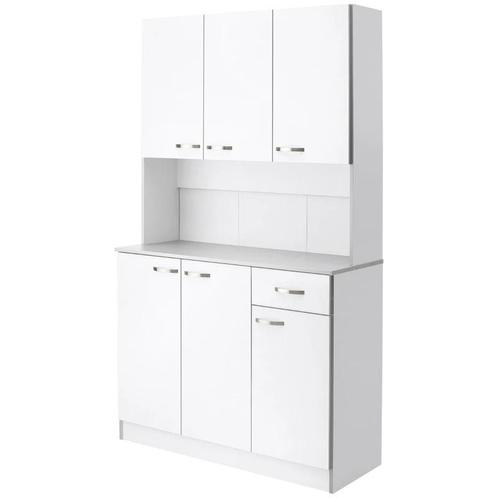 TRUUSK Keukenkast, Buffet Met Opzetstuk, Lades, Werkblad, 10, Huis en Inrichting, Keuken | Keukenbenodigdheden, Nieuw, Verzenden