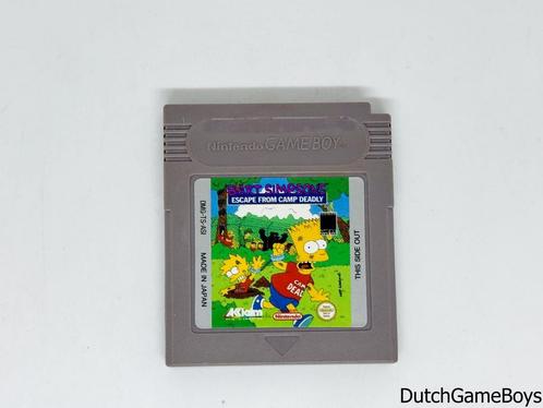 Gameboy Classic - Bart Simpsons - Escape From Camp Deadly -, Spelcomputers en Games, Games | Nintendo Game Boy, Gebruikt, Verzenden