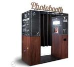 Vanaf €395: klassiek gesloten photobooth (fotohokje), Hobby en Vrije tijd, Feestartikelen | Verhuur, Nieuw