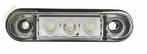 Zijmarkeringslamp Ovaal, Contourlamp Wit, 12/24 Volt, Led,Ho, Ophalen of Verzenden, Nieuw, Universele onderdelen