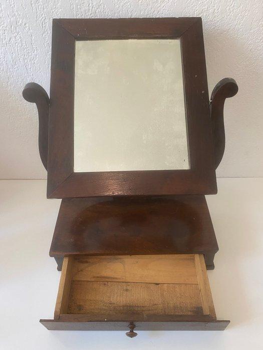 Biedermeier - Kaptafel (2) - Hout - kapper spiegel, Antiek en Kunst, Curiosa en Brocante