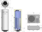 Warmtepompboiler 120 &amp; 150 liter voor douche en keuken, Doe-het-zelf en Verbouw, Geisers en Boilers, Nieuw, Ophalen of Verzenden