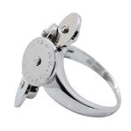 Bvlgari - Ring - Chikladi - 18 karaat Witgoud, Nieuw