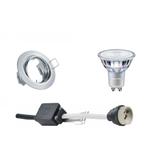 Voordeelset: LED Spot Set - GU10 Fitting - Inbouw Rond -, Metaal of Aluminium, Nieuw, Ophalen of Verzenden, Led