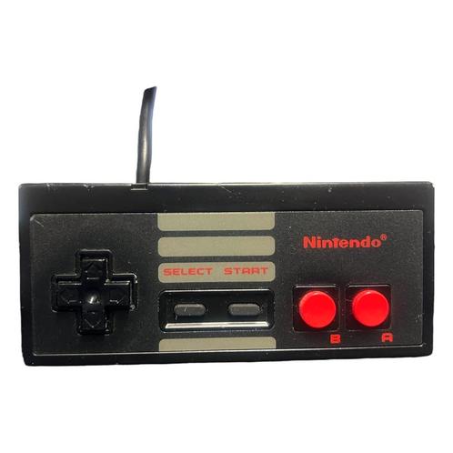 Nintendo NES Controller - Zwart (Custom Shell), Spelcomputers en Games, Spelcomputers | Nintendo NES, Zo goed als nieuw, Verzenden