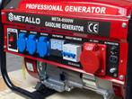 Metallo META-8500W Trekstart Generator, Doe-het-zelf en Verbouw, Aggregaten, Nieuw