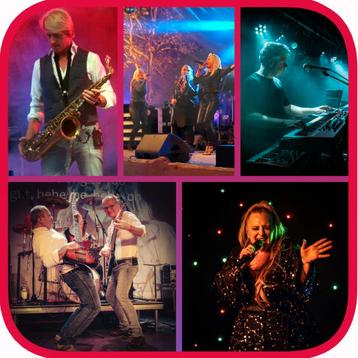 De beste bruiloftsband en feest coverband met dj en saxofoon beschikbaar voor biedingen