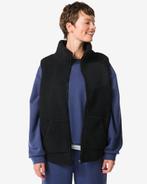 HEMA Dames sherpa bodywarmer zwart, Verzenden, Nieuw