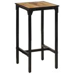 vidaXL Bartafel 60x55x107 cm massief ruw mangohout, Huis en Inrichting, Barkrukken, Verzenden, Nieuw