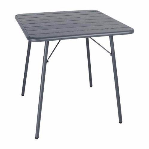 Tafel Mike - opklapbaar - staal grijs, Zakelijke goederen, Horeca | Keukenapparatuur, Nieuw in verpakking, Verzenden