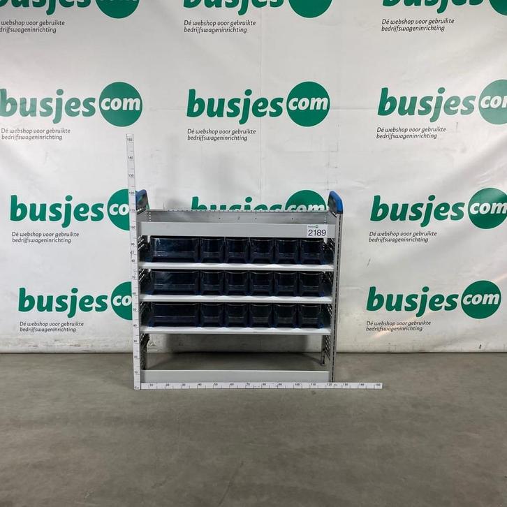 Sortimo staal alu gebruikte bedrijfswagen inrichting (nr 218, Auto diversen, Overige Auto diversen, Ophalen of Verzenden