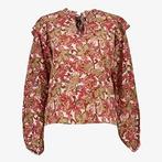 TwoDay dames blouse met ruches bruin/roze maat XL, Kleding | Dames, Blouses en Tunieken, Nieuw, Verzenden