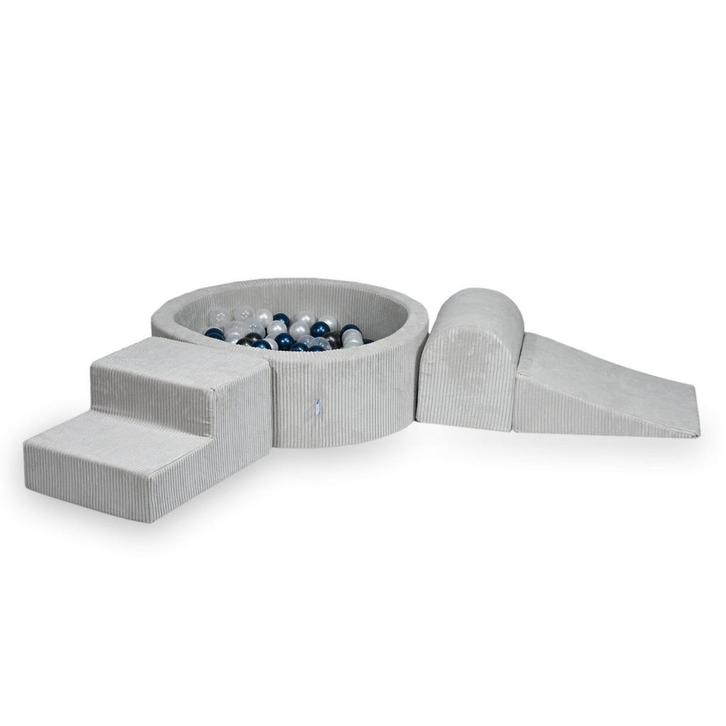 Ballenbak speelset met 3 zachte foamblokken van corduroy..., Kinderen en Baby's, Speelgoed | Educatief en Creatief, Nieuw, Ophalen of Verzenden