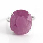 Zonder Minimumprijs - Ring - 18 karaat Witgoud - 16.44ct., Nieuw