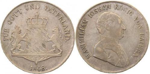 Thaler Bayern 1808 (MuntenenBankbiljetten-Duitslandvoor1871), Postzegels en Munten, Munten | Europa | Niet-Euromunten, Verzenden