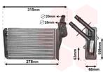 KACHEL RADIATEUR VOOR RENAULT CLIO 1998-2001 7701044790, Ophalen of Verzenden, Nieuw