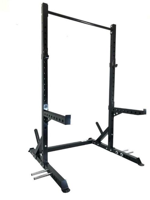 RawFitness Halfrack | squat rack | Home gym TP018, Sport en Fitness, Fitnessmaterialen, Fitnessbank, Nieuw