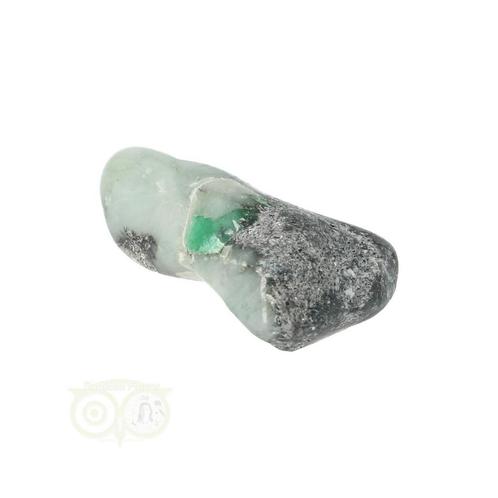 Smaragd trommelsteen Nr 19 - 20 gram, Sieraden, Tassen en Uiterlijk, Edelstenen, Nieuw, Verzenden