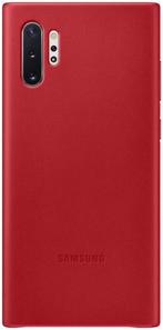 Samsung Galaxy Note 10 Leather Cover Red, Nieuw, Ophalen of Verzenden