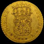 Spanje. Carlos III. 4 Escudos 1762 - Popayan J, Postzegels en Munten, Munten | Europa | Niet-Euromunten