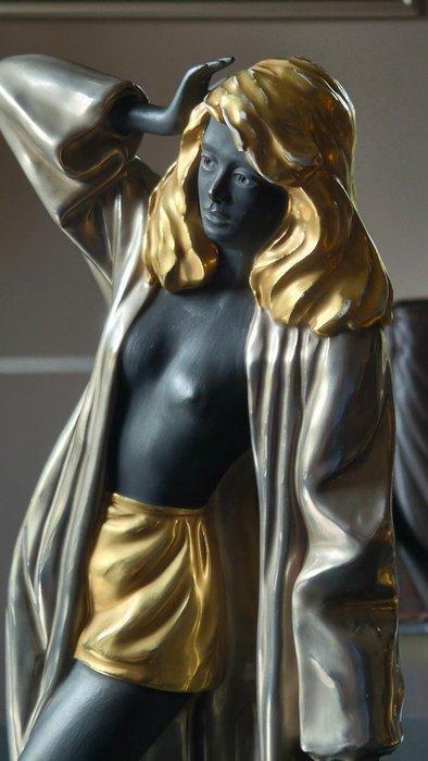 sculptuur, Dame - 37 cm - Porselein, Antiek en Kunst, Antiek | Glas en Kristal