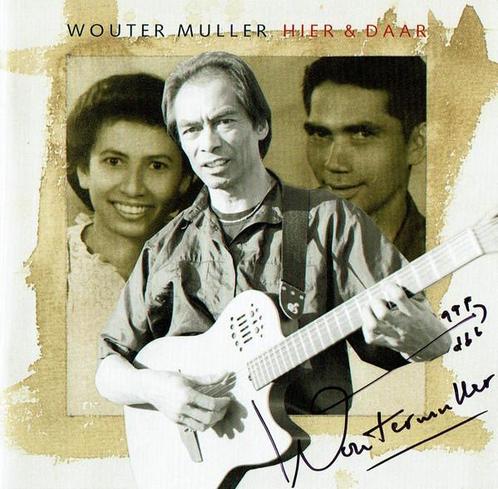 cd - Wouter Muller - Hier &amp; Daar, Cd's en Dvd's, Cd's | Overige Cd's, Zo goed als nieuw, Verzenden
