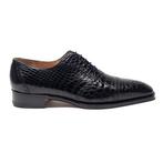 SILVANO LATTANZI - Alligator shoes - Black - UK: 6.5 / US:, Kleding | Heren, Nieuw