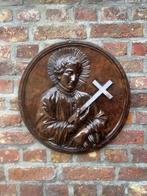 sculptuur, Fijn gesulpteerde Heilige Johannes de Doper. Neo