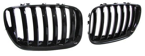 Glans Zwart Facelift Nieren (Grillen) BMW X5 E53 03-07 B0177, Auto-onderdelen, Carrosserie en Plaatwerk, Nieuw, BMW, Voor, Links