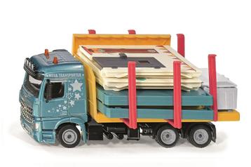 Siku Vrachtwagen Prefab huis transport (Siku Speelgoed) beschikbaar voor biedingen
