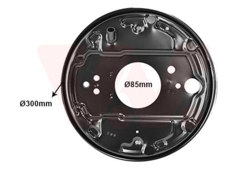 REMSCHIJF BESCHERMER VOOR VW TRANSPORTER T3 1979-1992, Auto-onderdelen, Remmen en Aandrijving, Nieuw, Ophalen of Verzenden