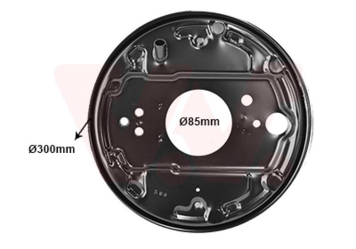 REMSCHIJF BESCHERMER VOOR VW TRANSPORTER T3 1979-1992, Auto-onderdelen, Remmen en Aandrijving, Nieuw, Ophalen of Verzenden