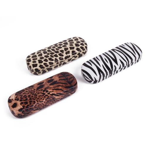 Benson Brillenkoker - Dierenprint - Kleurenmix - Stevig -..., Sieraden, Tassen en Uiterlijk, Zonnebrillen en Brillen | Heren, Nieuw
