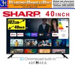 Goedkope Nieuwe Sharp 40inch Android Smart TV chromecast, Nieuw, 100 cm of meer, Full HD (1080p), Sharp