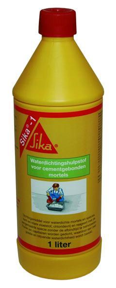 Sika Bouw Sika 1 hulpstof 10 kg, can, Doe-het-zelf en Verbouw, Overige Doe-het-zelf en Verbouw, Nieuw, Verzenden