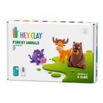 Hey Clay - Forest Animals - Beer, Hert, Zwijn (6 potjes) -, Nieuw