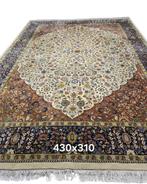 Groot XXXL Perzisch tapijt Tabriz 430x310 wollen vloerkleed, Groot perzisch tapijt wollen vloerkleed handgeknoopt iran tabriz
