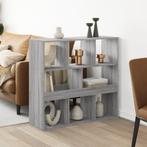vidaXL Kamerscherm 100x33x94,5 cm bewerkt hout grijs sonoma, Verzenden, Nieuw, Overige houtsoorten