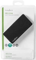Nedis 7 Port USB 2.0 Hub-Standaard (Diversen) NIEUW, Ophalen of Verzenden, Nieuw