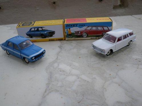 Atlas, Dinky Toys, Mattel 1:43 - Modelauto (2) - Renault 12, Hobby en Vrije tijd, Modelauto's | 1:5 tot 1:12