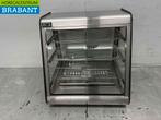 RVS Warmhoudvitrine Warmtevitrine 63,5 cm 230V Horeca, Ophalen of Verzenden, Nieuw in verpakking