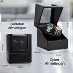 Watchwinder - Horloge doos - Horloge winder - Zwart - Olvy, Verzenden, Zo goed als nieuw