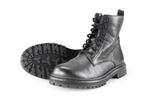 Cafe Moda Veterboots in maat 38 Zwart | 10% extra korting, Kleding | Dames, Schoenen, Verzenden, Zwart, Cafe Moda, Overige typen