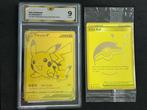 Pokémon - 2 Graded card - Pikachu, Pikachu V Gold & Pokeball, Nieuw