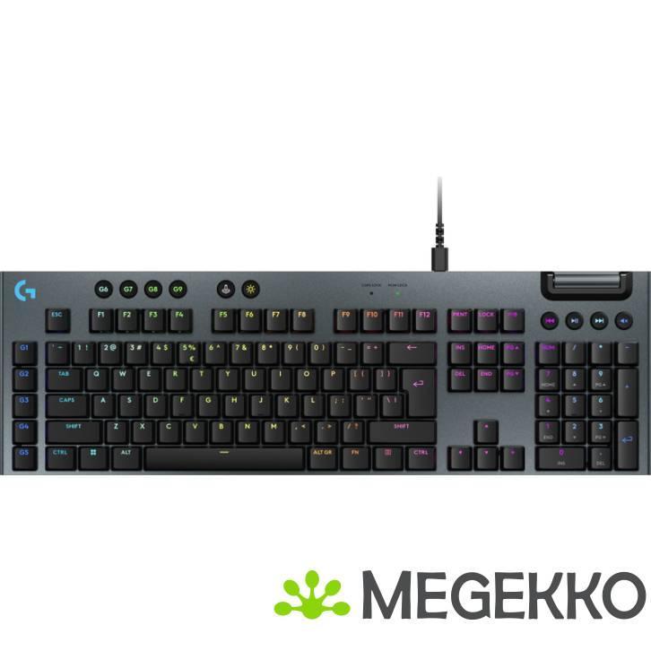 Logitech G G915 X toetsenbord Zwart - GL Tactile, Computers en Software, Toetsenborden, Nieuw, Verzenden