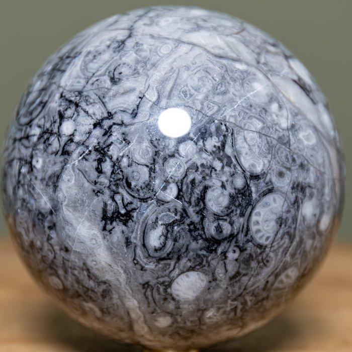 Bol - Hoogte: 13.9 cm - Breedte: 13.9 cm- 3808 g, Verzamelen, Mineralen en Fossielen