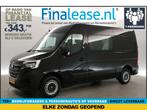 Renault Master T35 2.3 dCi 7-Zits L2H2 Dubbel cabine Camera, Renault, Zwart, Nieuw, Lease