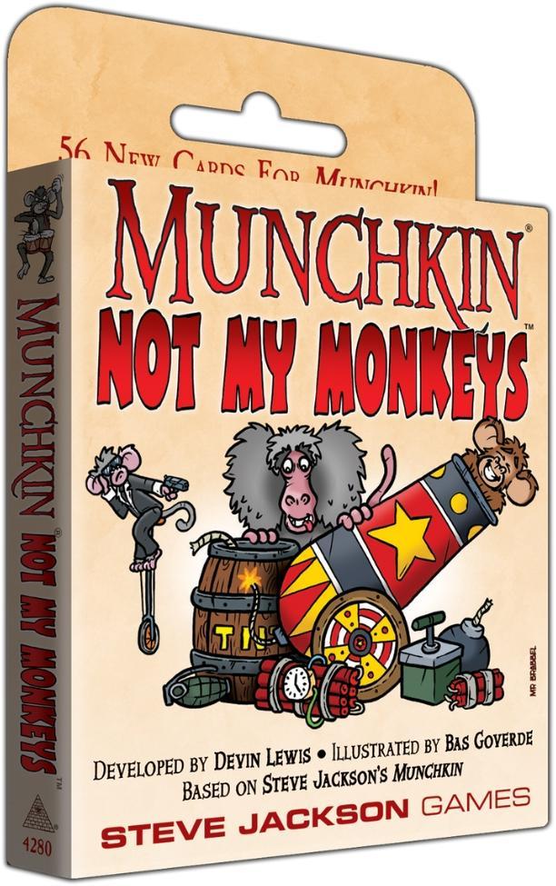 Munchkin - Not My Monkeys | Steve Jackson Games -, Hobby en Vrije tijd, Gezelschapsspellen | Kaartspellen, Nieuw, Verzenden