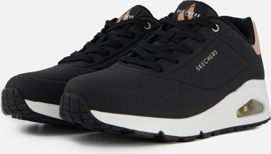 Skechers Uno Maat 41  Gouden Air - Dames Sneakers - Zwart, Kleding | Dames, Schoenen, Nieuw, Verzenden